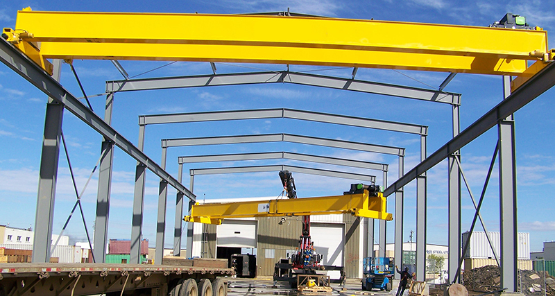 Warehouse crane