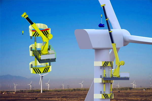 Wind Power Maintenance Special Crane