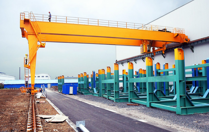 Semi-gantry crane