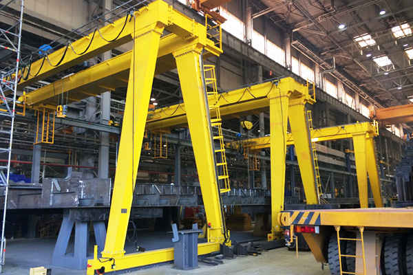 Semi-gantry crane